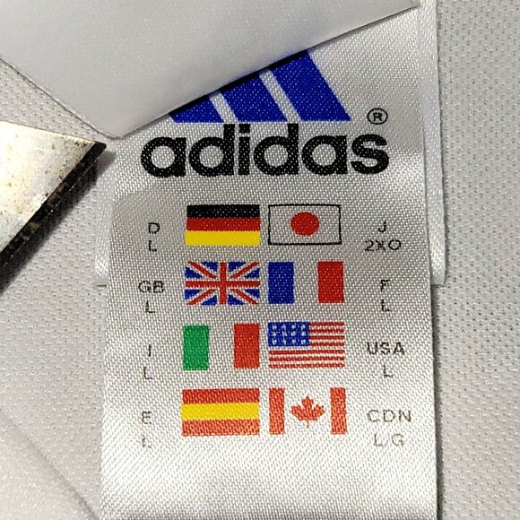 Zidane Real Madrid Centenary 2001 2002 UEFA Soccer Jersey Shirt L SKU# 134748 - Picture 7 of 10